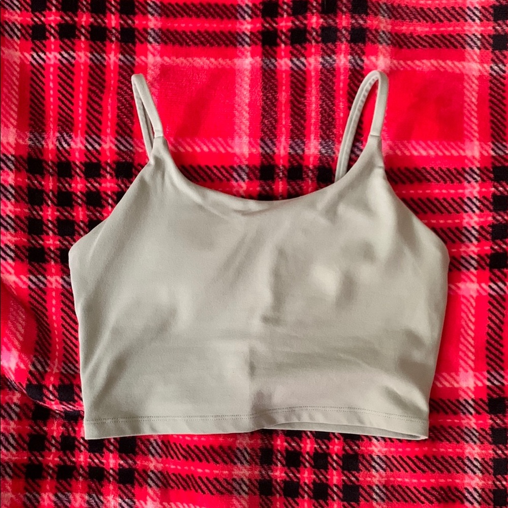 Stylish Pastel Green Crop Top